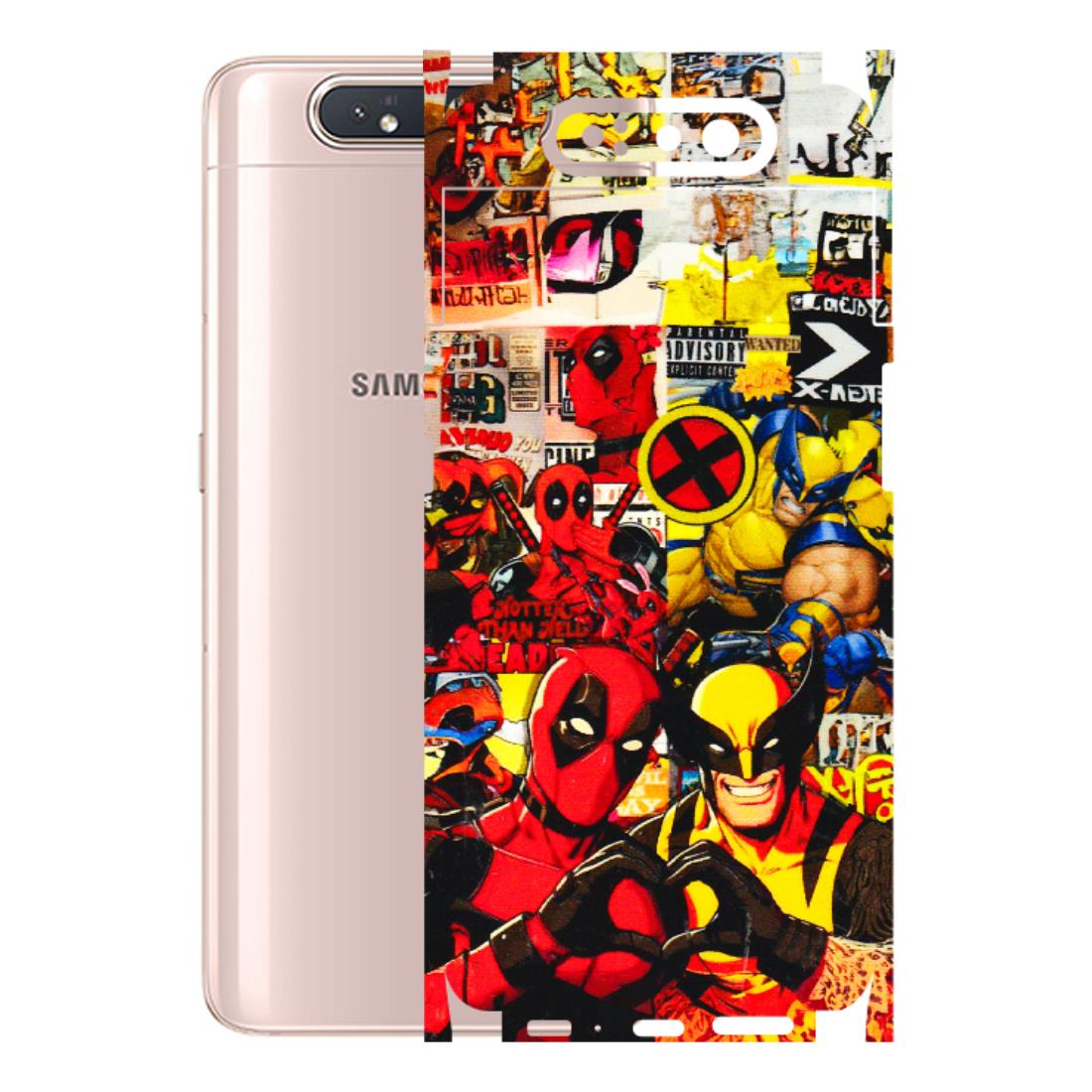 Samsung A/S Series Phone Skins (All Models) - Spidy Wolverine - 3D Embossed Finish (L-310) Samsung Galaxy A80