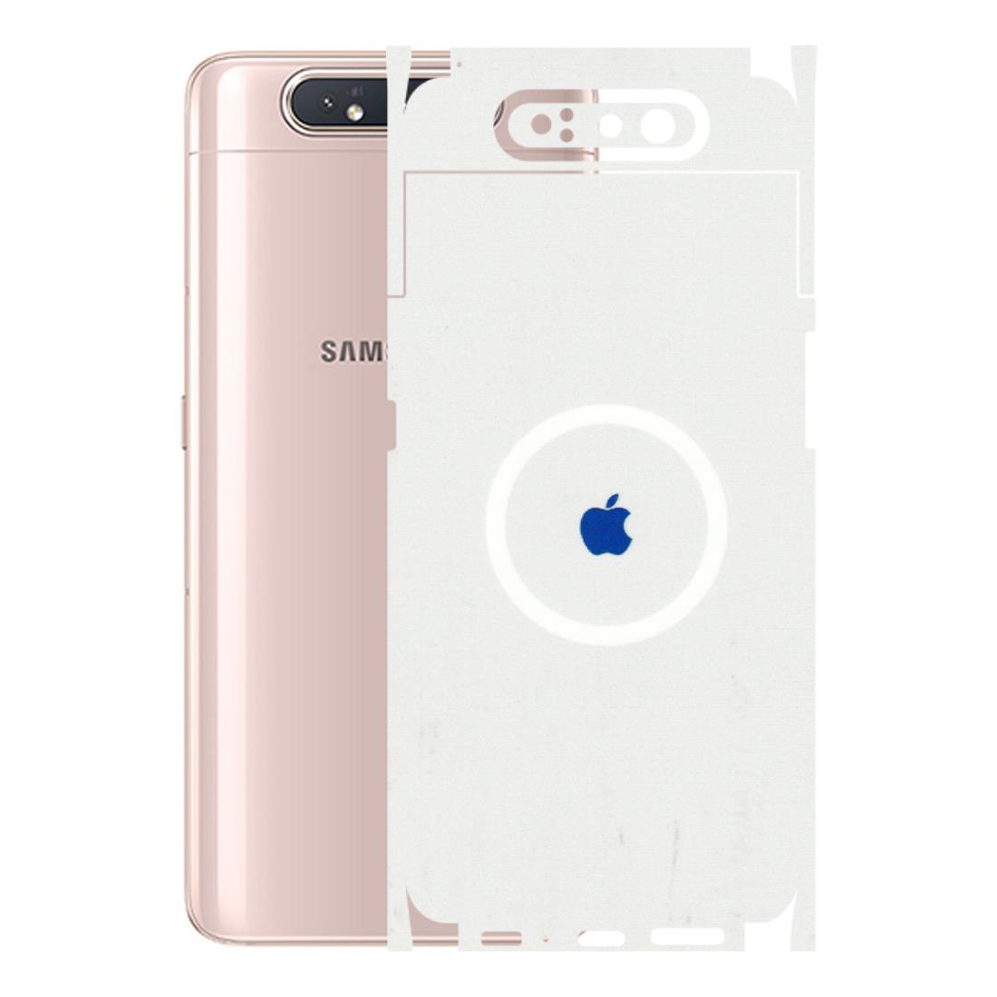 Samsung A/S Series Phone Skins (All Models) - iPhone Magsafe Logo - 3D Embossed Finish (L-320) Samsung Galaxy A80