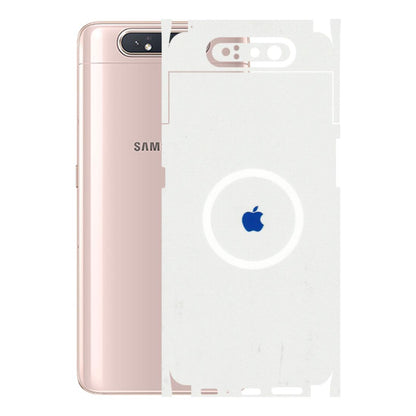 Samsung A/S Series Phone Skins (All Models) - iPhone Magsafe Logo - 3D Embossed Finish (L-320) Samsung Galaxy A80