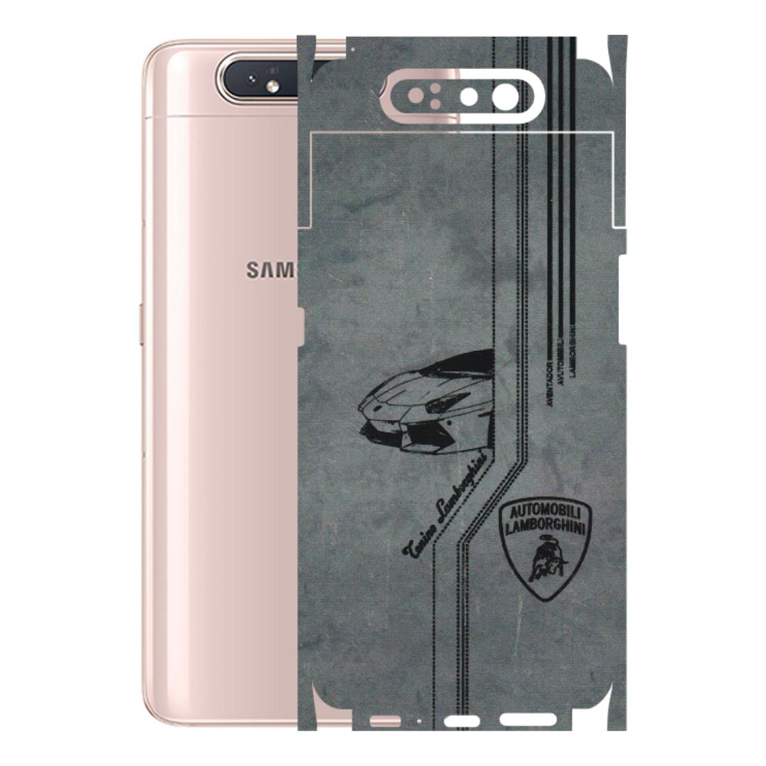 Samsung A/S Series Phone Skins (All Models) - New Lamborgini Aventador - 3D Embossed Finish (L-321) Samsung Galaxy A80