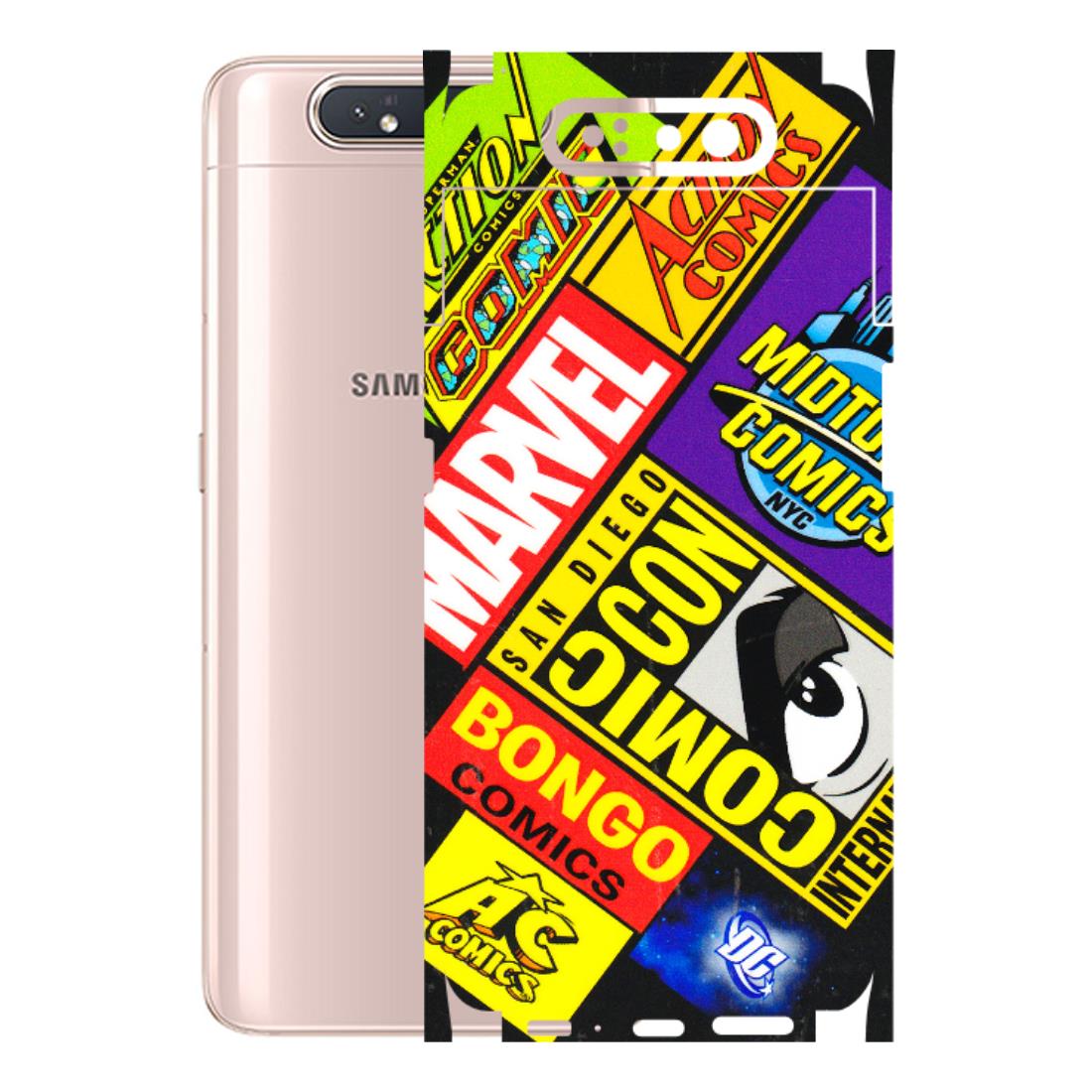 Samsung A/S Series Phone Skins (All Models) - Bongo Comic Con - 3D Embossed Finish (L-325) Samsung Galaxy A80