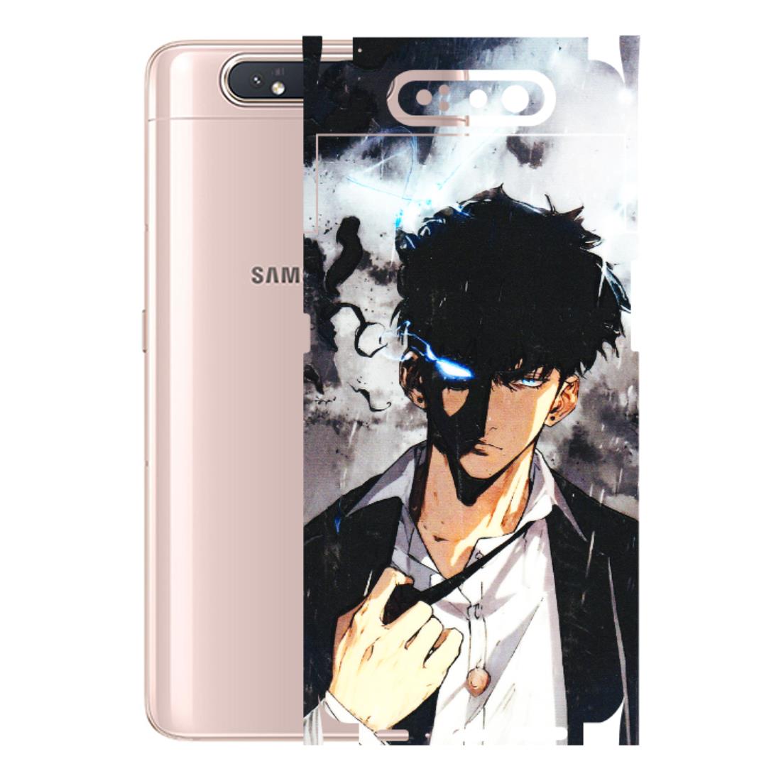 Samsung A/S Series Phone Skins (All Models) - Sung Jinwoo Manhwa Anime - 3D Embossed Finish (L-328) Samsung Galaxy A80