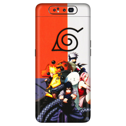 Samsung A/S Series Phone Skins (All Models) - Naruto Final Fight - 3D Embossed Finish (L-33) Samsung Galaxy A80