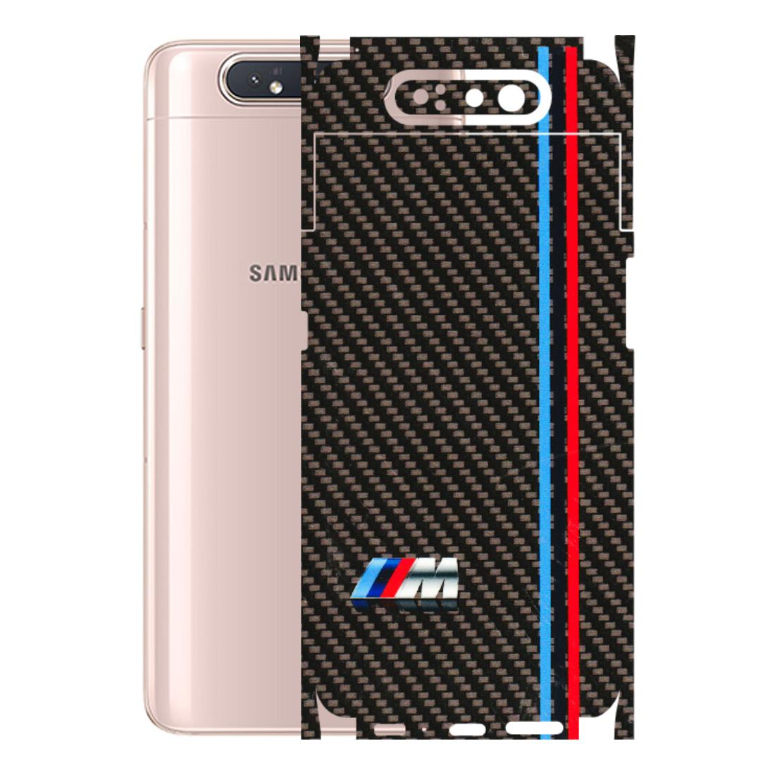 Samsung A/S Series Phone Skins (All Models) - BM Carbon Fiber Feels - 3D Embossed Finish (L-38) Samsung Galaxy A80