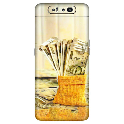 Samsung A/S Series Phone Skins (All Models) - Show Me The Money - 3D Embossed Finish (L-52) Samsung Galaxy A80