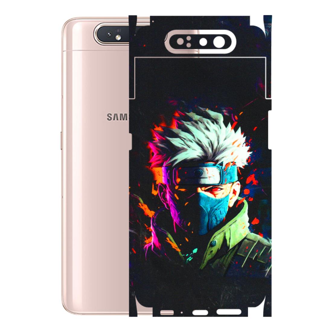 Samsung A/S Series Phone Skins (All Models) - Anime Cool Character - 3D Embossed Finish (L-59) Samsung Galaxy A80