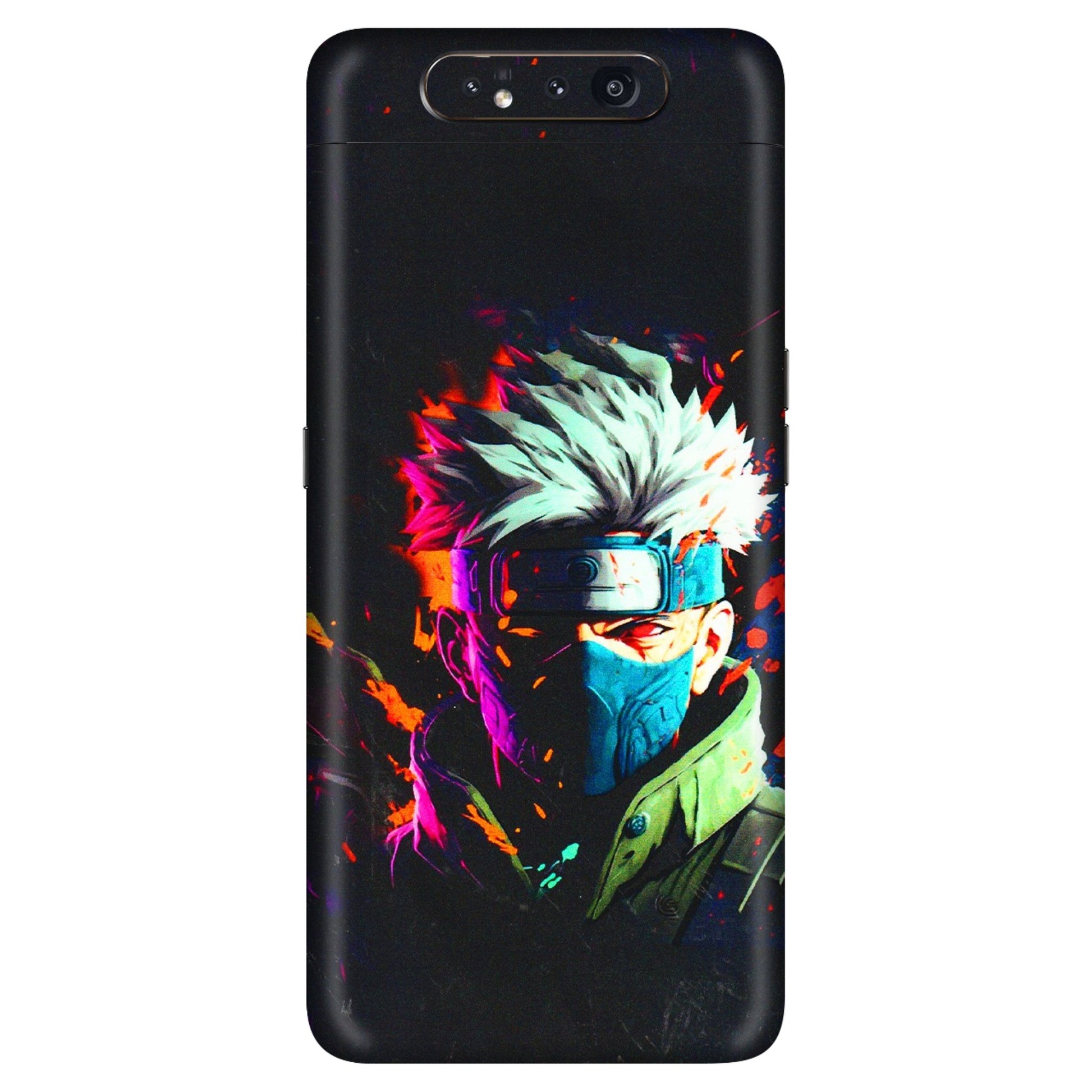 Samsung A/S Series Phone Skins (All Models) - Anime Cool Character - 3D Embossed Finish (L-59) Samsung Galaxy A80