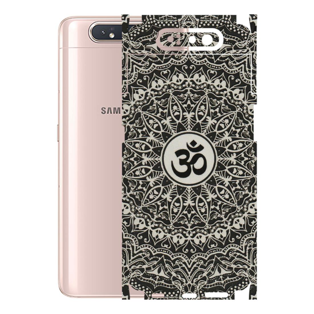 Samsung A/S Series Phone Skins (All Models) - Aum Elegant Mandala - 3D Embossed Finish (L-62) Samsung Galaxy A80