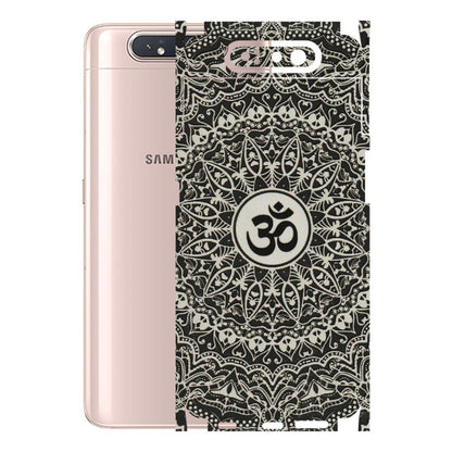 Samsung A/S Series Phone Skins (All Models) - Aum Elegant Mandala - 3D Embossed Finish (L-62) Samsung Galaxy A80