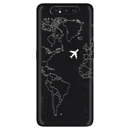 Samsung A/S Series Phone Skins (All Models) - Never Ending Travel - 3D Embossed Finish (L-79) Samsung Galaxy A80