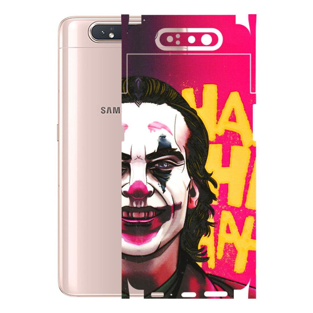 Samsung A/S Series Phone Skins (All Models) - Joker Evil Laugh - 3D Embossed Finish (L-97) Samsung Galaxy A80