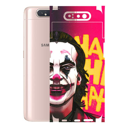 Samsung A/S Series Phone Skins (All Models) - Joker Evil Laugh - 3D Embossed Finish (L-97) Samsung Galaxy A80