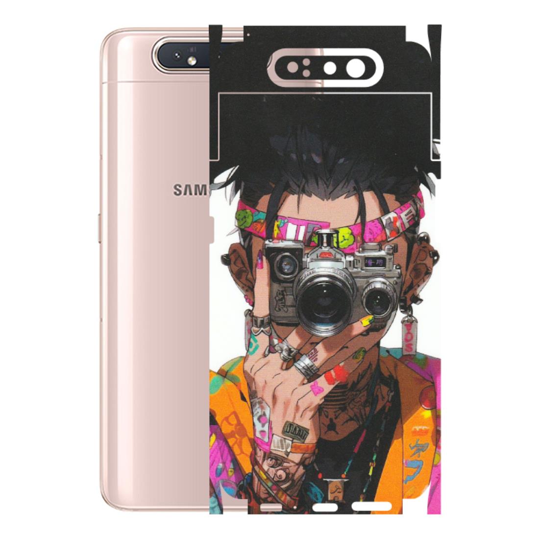 Samsung A/S Series Phone Skins (All Models) - Camera Lover Girl - Matte Finish (M-09) Samsung Galaxy A80