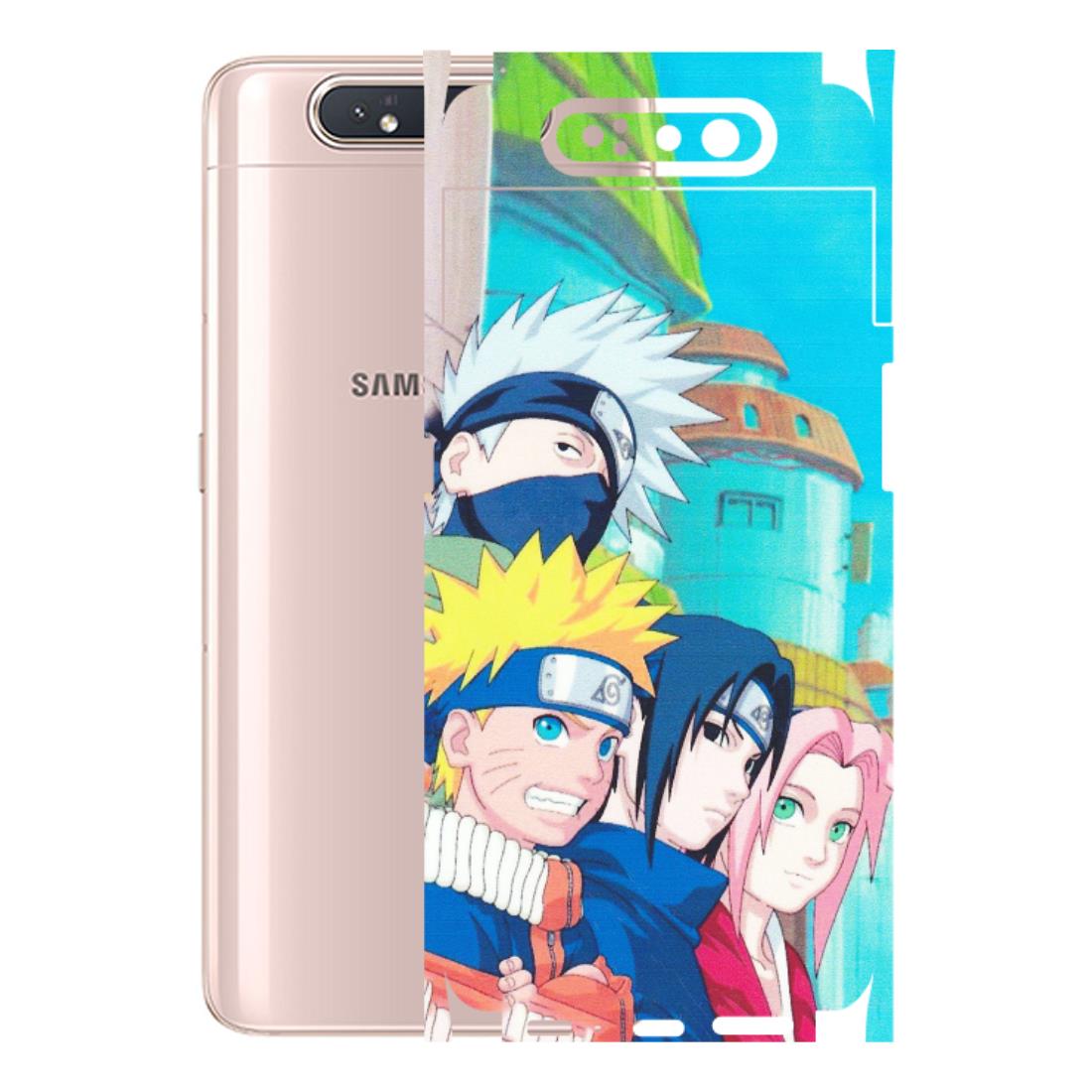 Samsung A/S Series Phone Skins (All Models) - Team Minato And Kakashi - Matte Finish (M-101) Samsung Galaxy A80