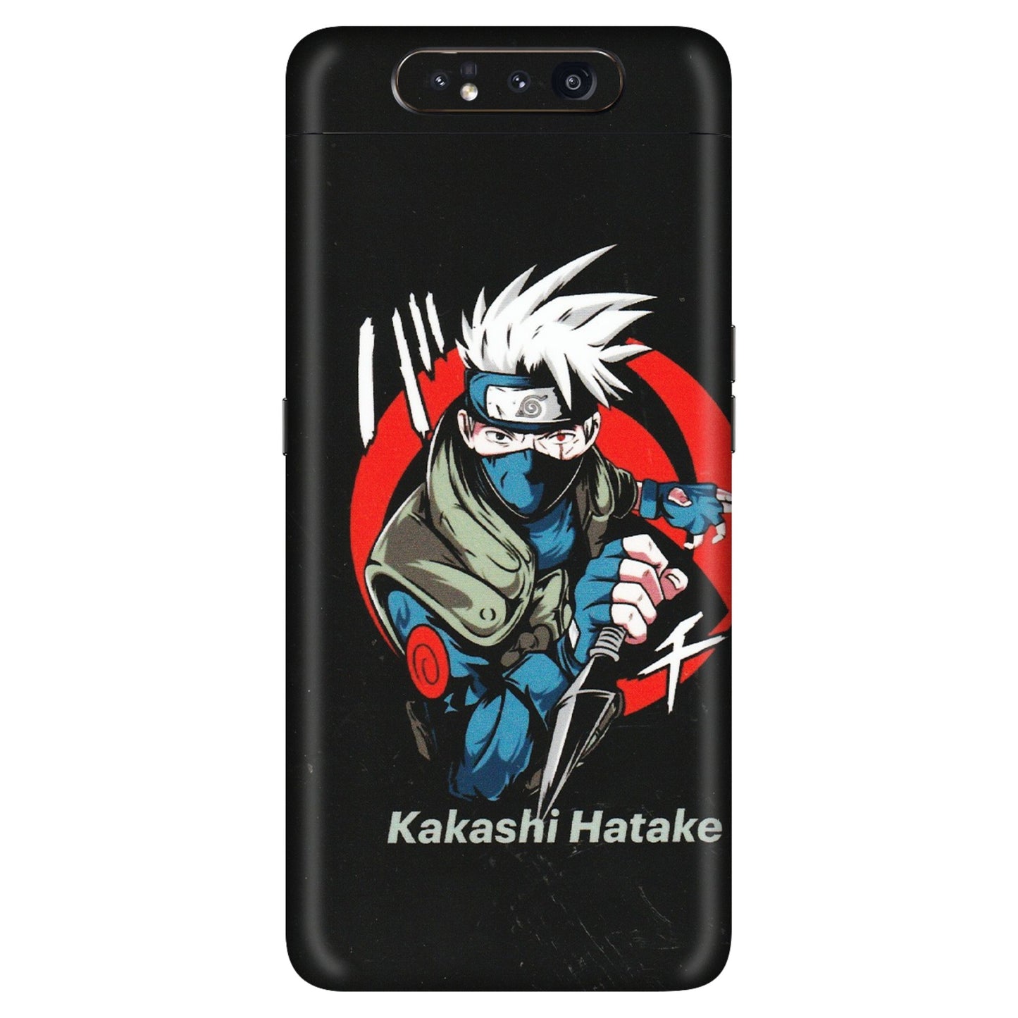 Samsung A/S Series Phone Skins (All Models) - Naruto Kakashi Hatake Killer - Matte Finish (M-114) Samsung Galaxy A80