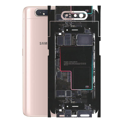 Samsung A/S Series Phone Skins (All Models) - Motherboard Circuit Layout - Matte Finish (M-117) Samsung Galaxy A80