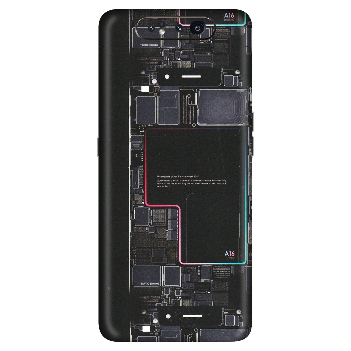 Samsung A/S Series Phone Skins (All Models) - Motherboard Circuit Layout - Matte Finish (M-117) Samsung Galaxy A80