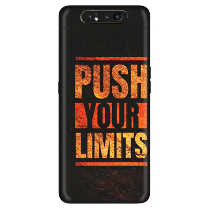 Samsung A/S Series Phone Skins (All Models) - Push Your Limits - Matte Finish (M-118) Samsung Galaxy A80