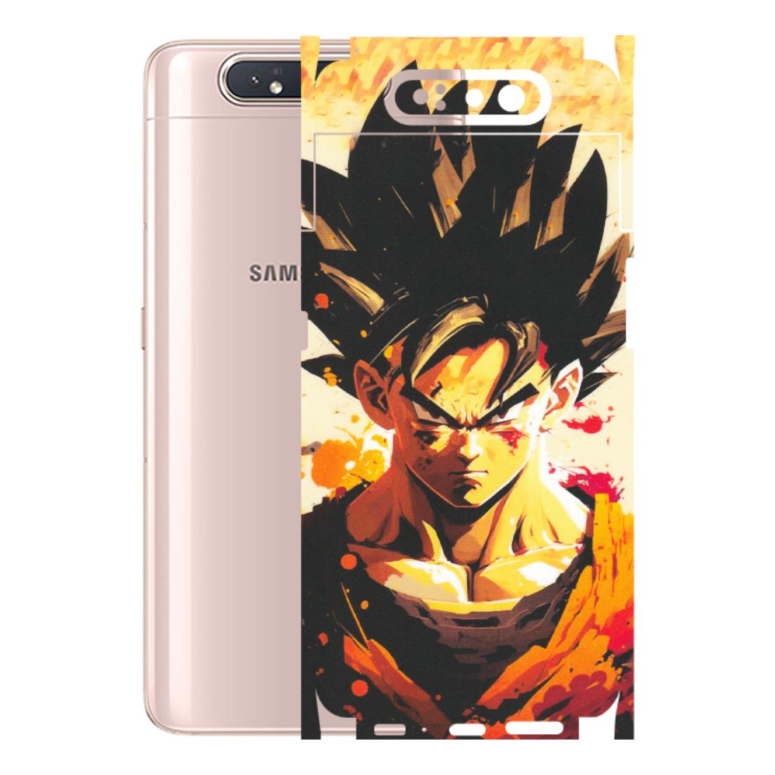 Samsung A/S Series Phone Skins (All Models) - Angry Goku - Matte Finish (M-12) Samsung Galaxy A80