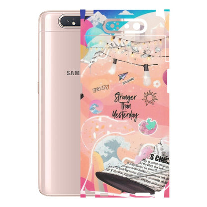 Samsung A/S Series Phone Skins (All Models) - Stronger Then Yesterday - Matte Finish (M-128) Samsung Galaxy A80