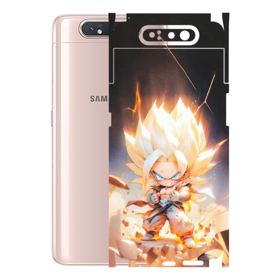 Samsung A/S Series Phone Skins (All Models) - Goku Dragon Cute Anime - Matte Finish (M-131) Samsung Galaxy A80