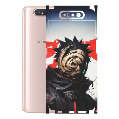 Samsung A/S Series Phone Skins (All Models) - Obito Uchiha Cool Anime - Matte Finish (M-134) Samsung Galaxy A80