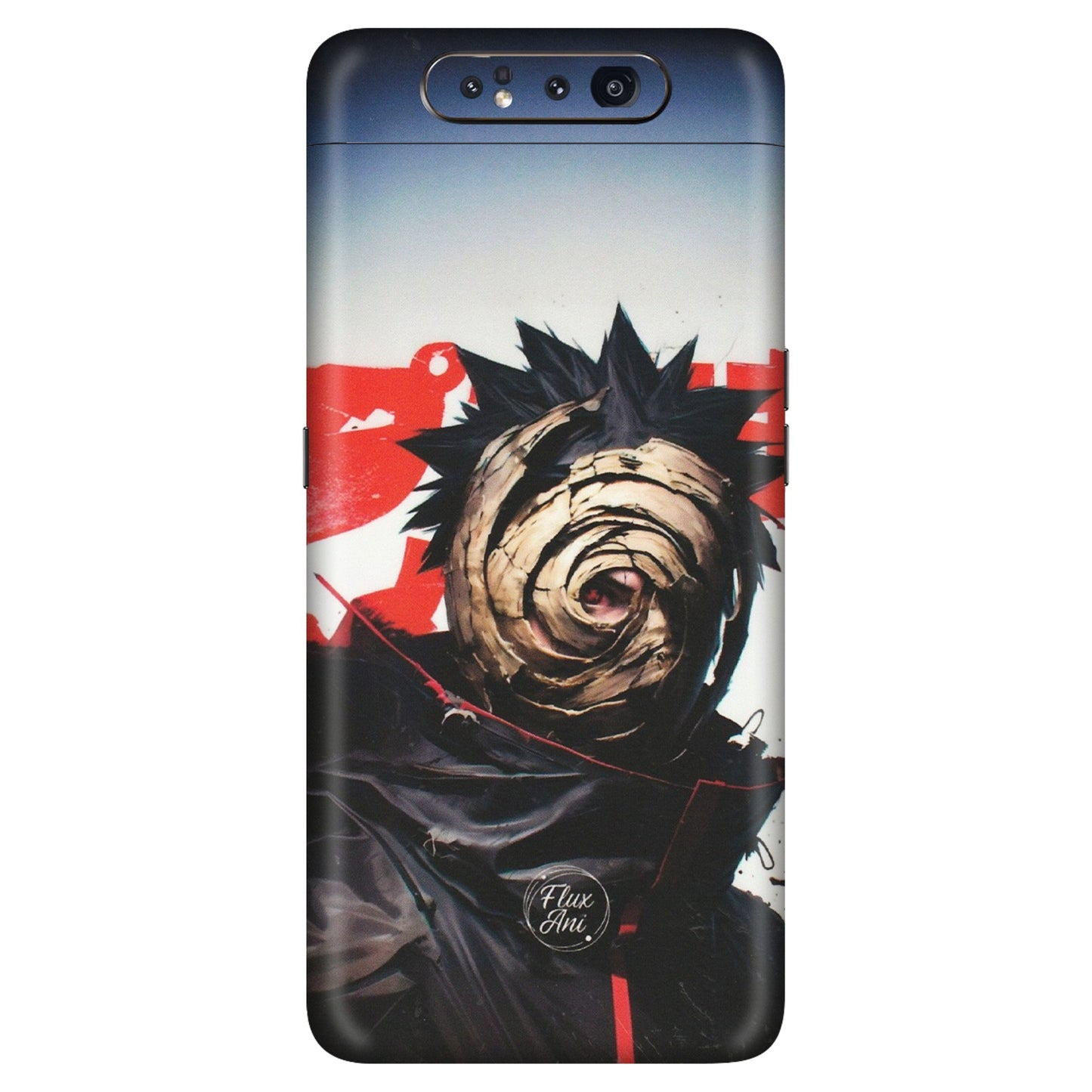 Samsung A/S Series Phone Skins (All Models) - Obito Uchiha Cool Anime - Matte Finish (M-134) Samsung Galaxy A80