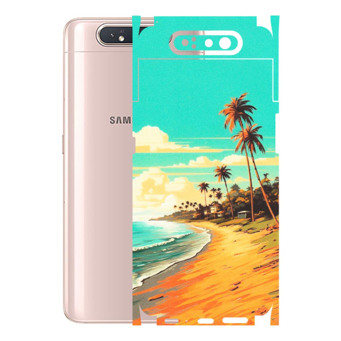 Samsung A/S Series Phone Skins (All Models) - Miami Beach - Matte Finish (M-136) Samsung Galaxy A80