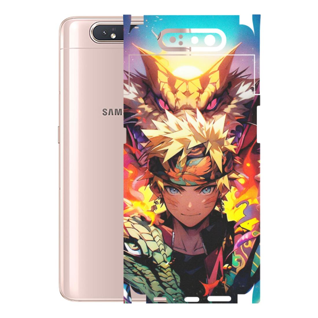 Samsung A/S Series Phone Skins (All Models) - Angry Naruto Anime - Matte Finish (M-148) Samsung Galaxy A80