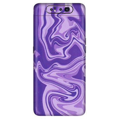 Samsung A/S Series Phone Skins (All Models) - Hazy Purple Nights - Matte Finish (M-14) Samsung Galaxy A80