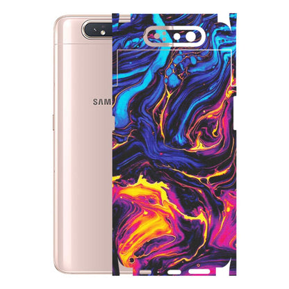 Samsung A/S Series Phone Skins (All Models) - Abstract Paint Classy - Matte Finish (M-15) Samsung Galaxy A80