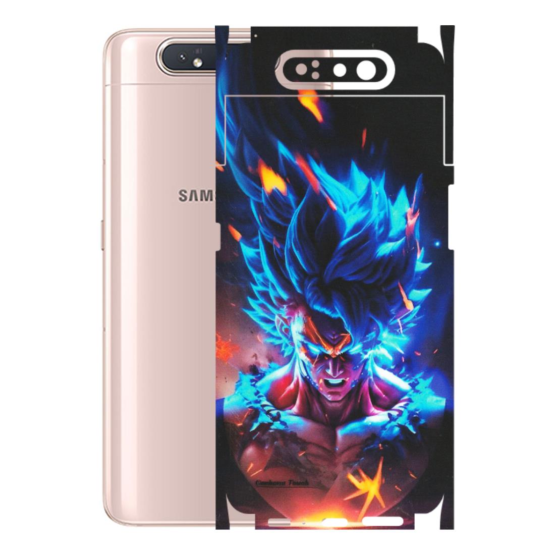 Samsung A/S Series Phone Skins (All Models) - Angry Goku Dragon Ball Anime - Matte Finish (M-150) Samsung Galaxy A80