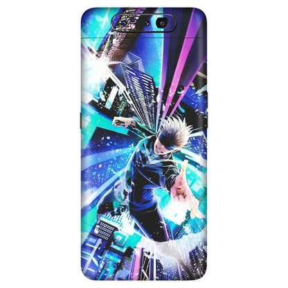 Samsung A/S Series Phone Skins (All Models) - Manga Action Jujustu Kaisen Anime - Matte Finish (M-155) Samsung Galaxy A80