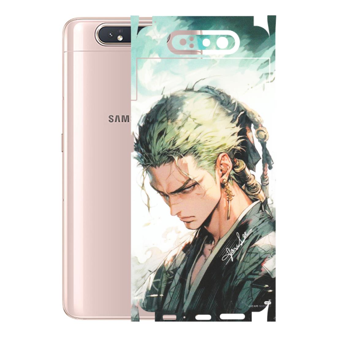 Samsung A/S Series Phone Skins (All Models) - Pirate Hunter One Piece Anime - Matte Finish (M-157) Samsung Galaxy A80