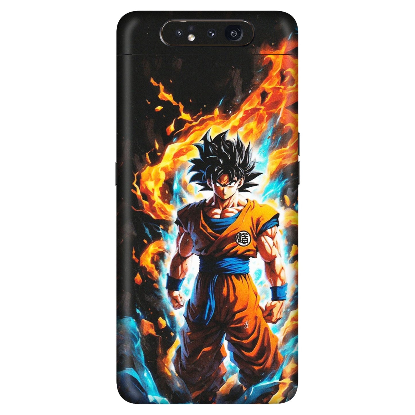 Samsung A/S Series Phone Skins (All Models) - Goku Transformation Anime - Matte Finish (M-159) Samsung Galaxy A80