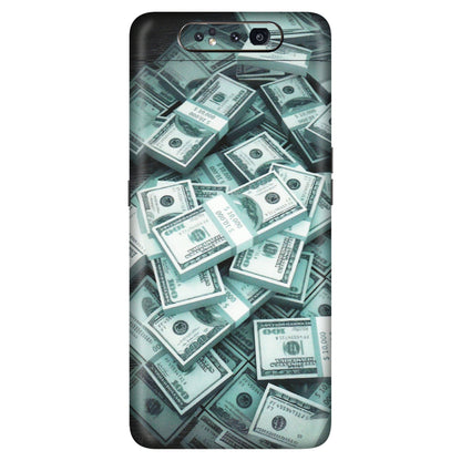 Samsung A/S Series Phone Skins (All Models) - Hundred Dollar Bill - Matte Finish (M-162) Samsung Galaxy A80