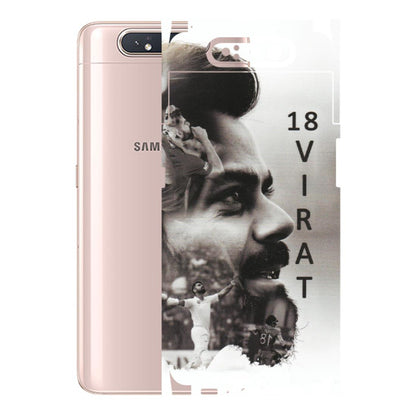 Samsung A/S Series Phone Skins (All Models) - Virat Kohli Cricketer - Matte Finish (M-163) Samsung Galaxy A80