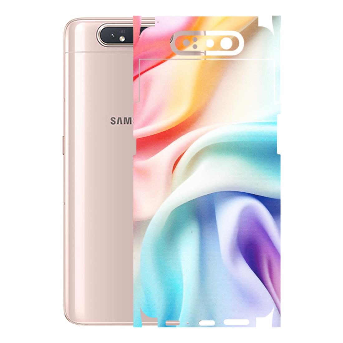 Samsung A/S Series Phone Skins (All Models) - Colourful Silk Cloth - Matte Finish (M-165) Samsung Galaxy A80