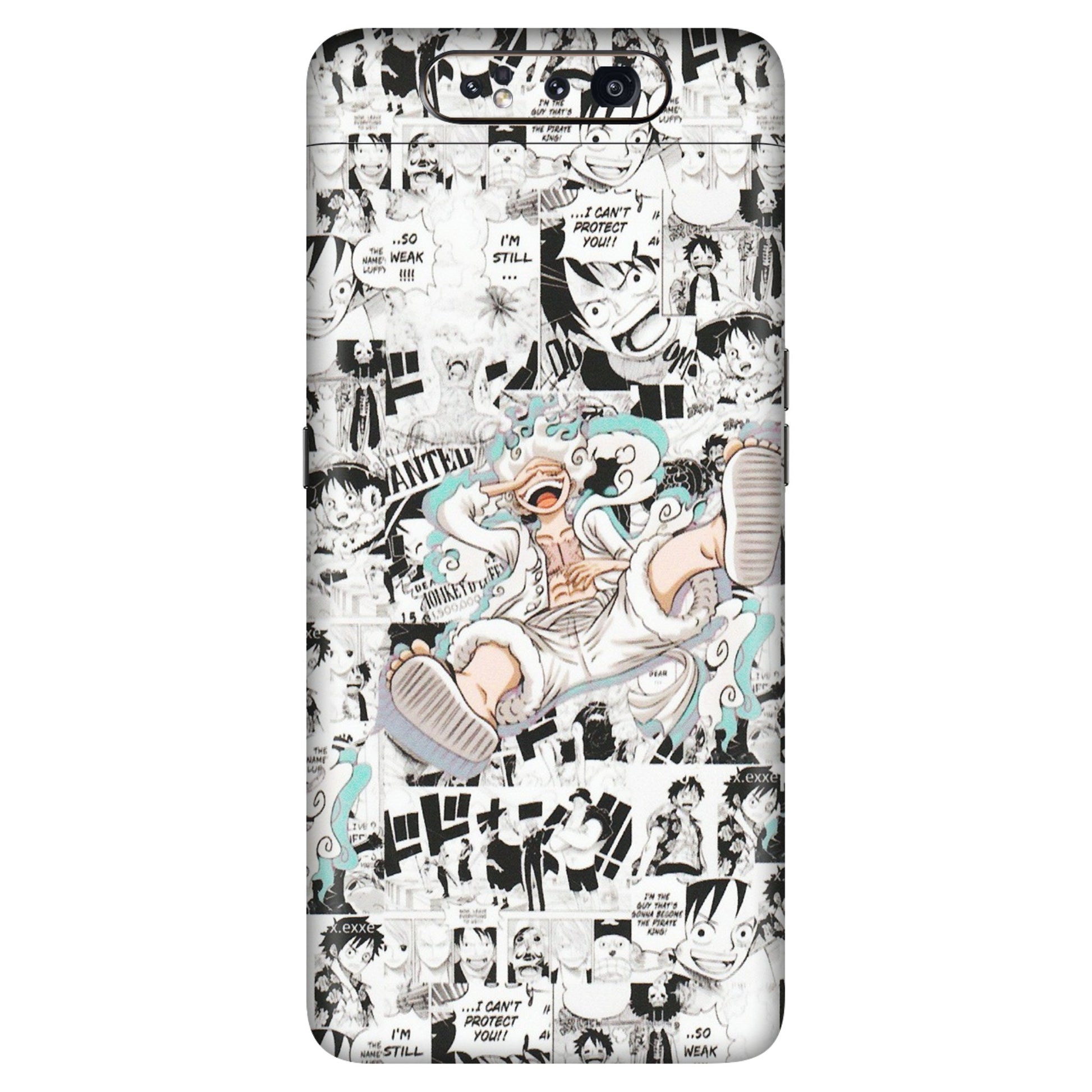 Samsung A/S Series Phone Skins (All Models) - One Piece Comic - Matte Finish (M-168) Samsung Galaxy A80