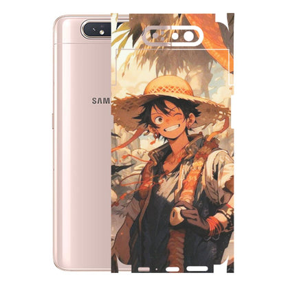 Samsung A/S Series Phone Skins (All Models) - Anime Character Smile - Matte Finish (M-33) Samsung Galaxy A80