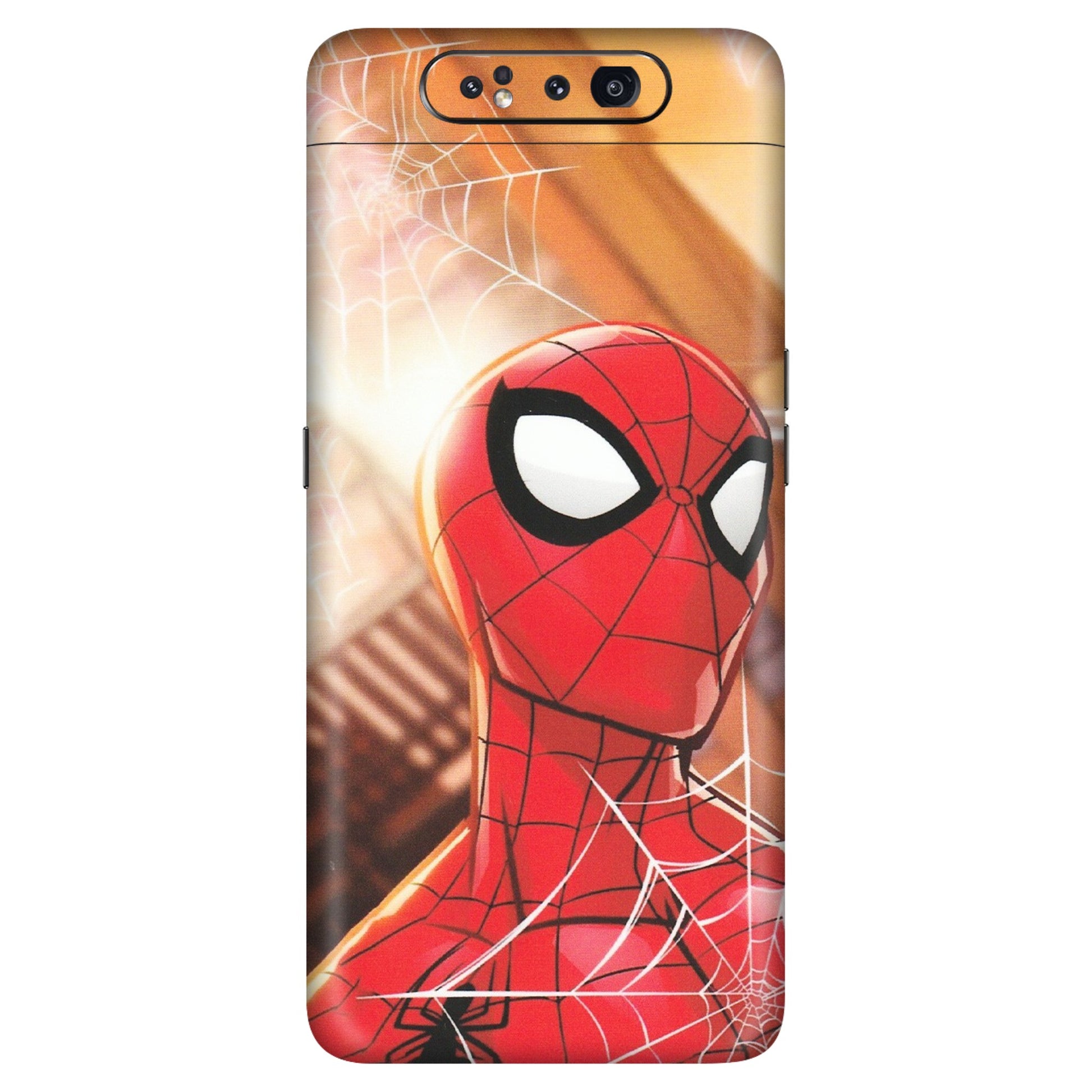 Samsung A/S Series Phone Skins (All Models) - Spiderman Face New - Matte Finish (M-41) Samsung Galaxy A80