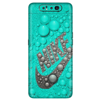 Samsung A/S Series Phone Skins (All Models) - Shoe Brand Bubbles - Matte Finish (M-42) Samsung Galaxy A80