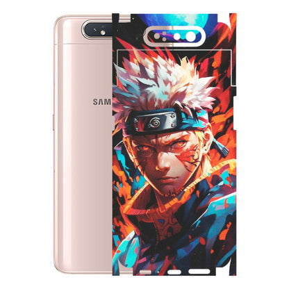 Samsung A/S Series Phone Skins (All Models) - Anime Ferocious Character - Matte Finish (M-44) Samsung Galaxy A80