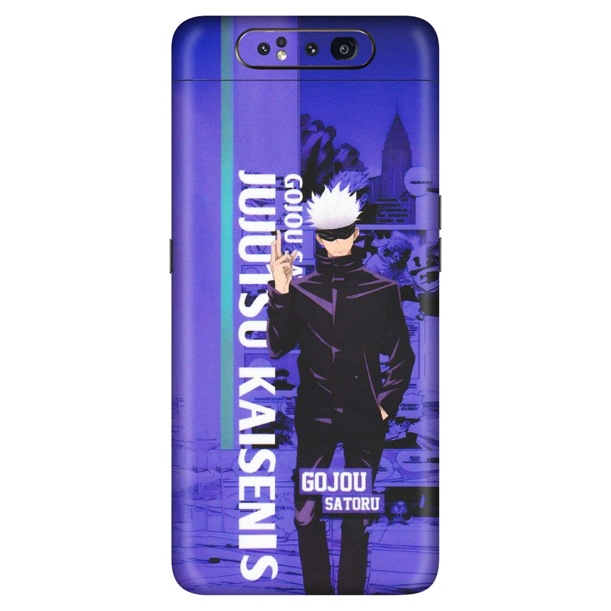 Samsung A/S Series Phone Skins (All Models) - Jujutsu Kaisen Gojo - Matte Finish (M-05) Samsung Galaxy A80