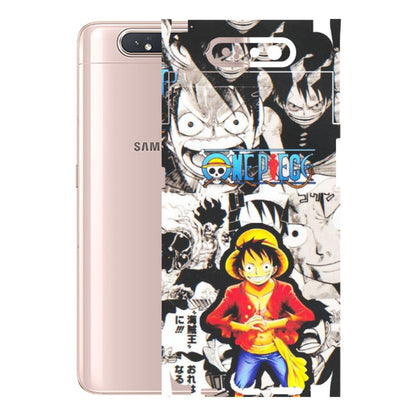 Samsung A/S Series Phone Skins (All Models) - One Piece B&W - Matte Finish (M-63) Samsung Galaxy A80