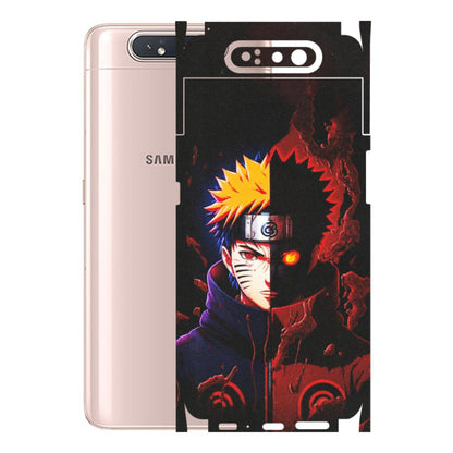 Samsung A/S Series Phone Skins (All Models) - Naruto X Evil - Matte Finish (M-70) Samsung Galaxy A80
