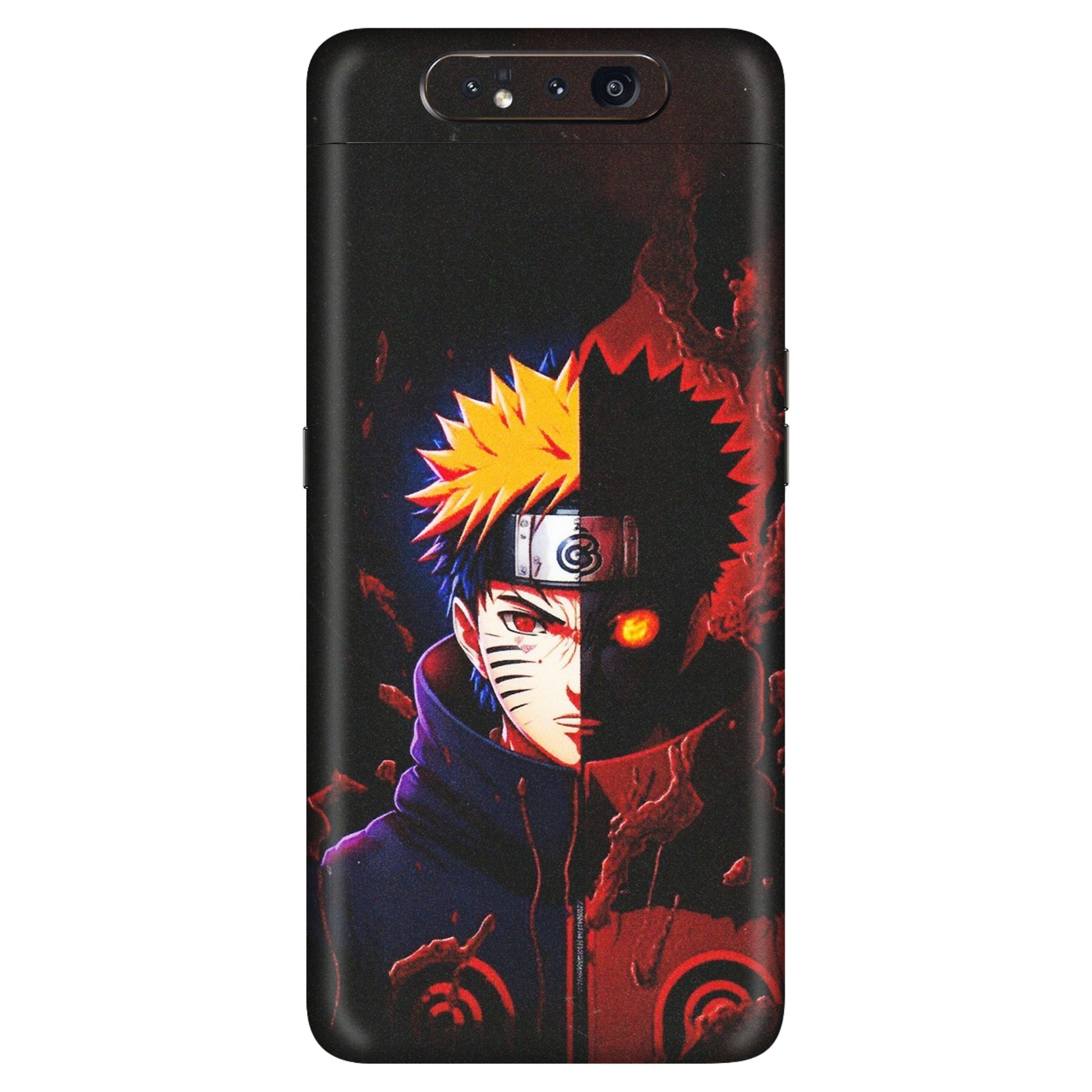 Samsung A/S Series Phone Skins (All Models) - Naruto X Evil - Matte Finish (M-70) Samsung Galaxy A80