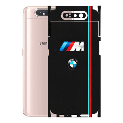 Samsung A/S Series Phone Skins (All Models) - Styling With Black BMW - Matte Finish (M-74) Samsung Galaxy A80