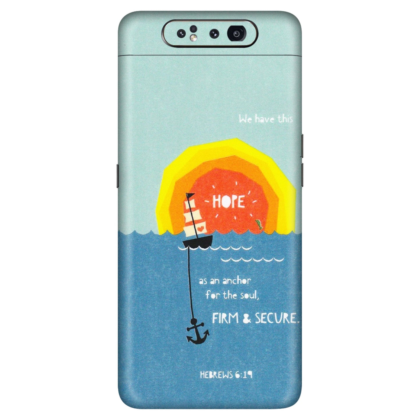 Samsung A/S Series Phone Skins (All Models) - A Beautiful Sunset of Hope - Matte Finish (M-75) Samsung Galaxy A80
