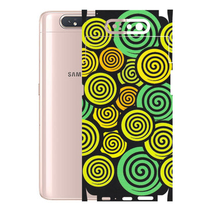 Samsung A/S Series Phone Skins (All Models) - Crazy Spiral - Matte Finish (M-91) Samsung Galaxy A80